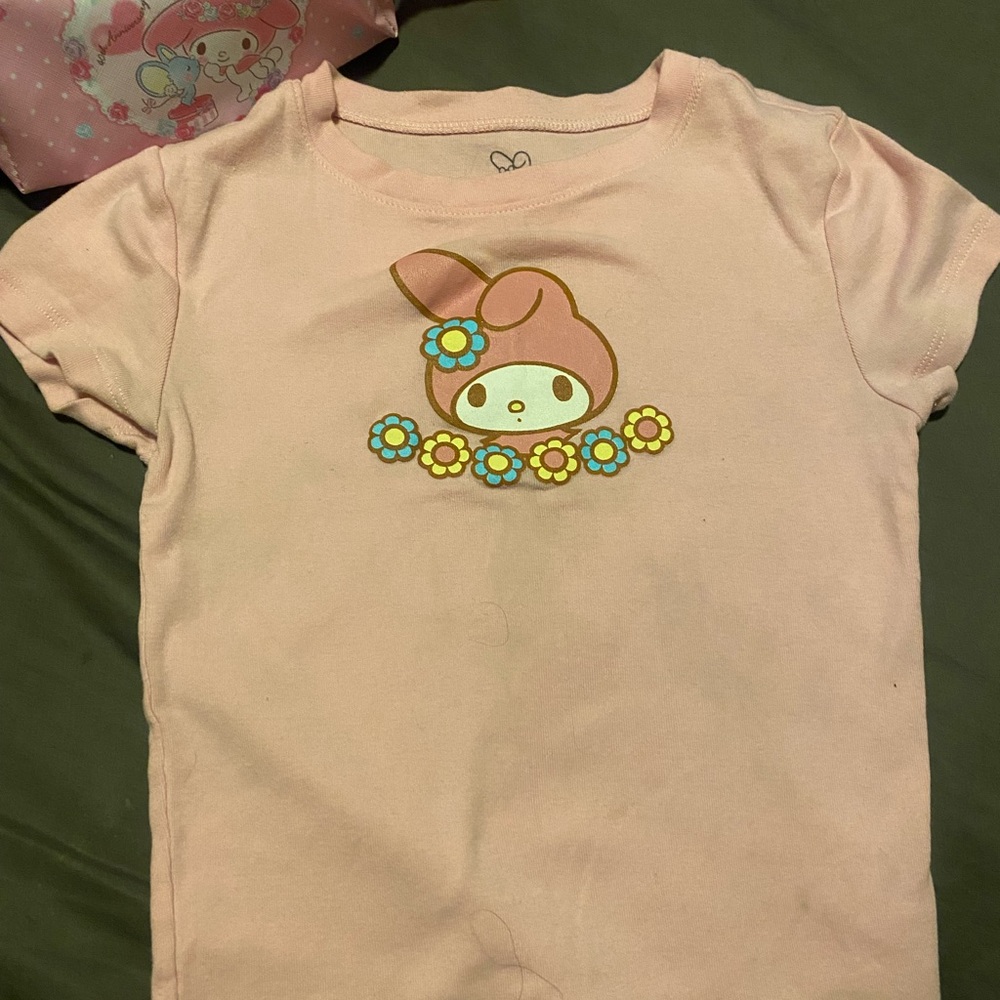 My Melody Pink Kids T-Shirt